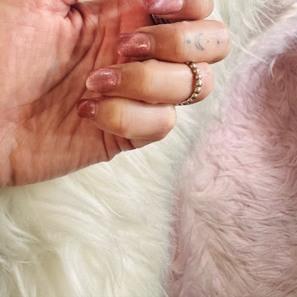 Mejuri Metallic Silver Sphere Ring 4 - Picture 3 of 3